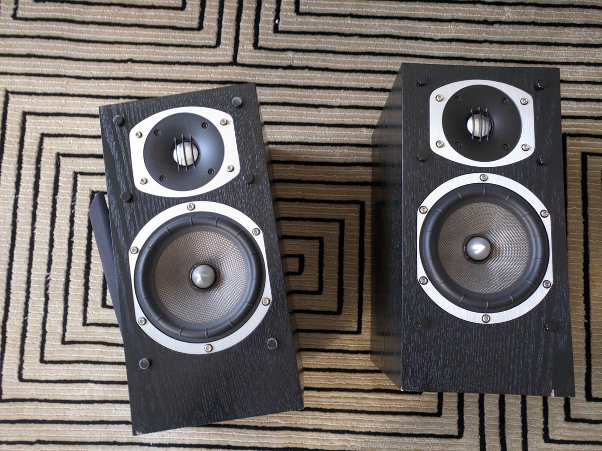 Energy RC-10B PAIR Reference Connoisseur Speaker Bookshelf Black Speakers