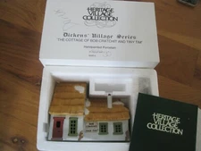 Department 56 Dickens Village Cottage Of Bob Cratchit And Tiny Tim 