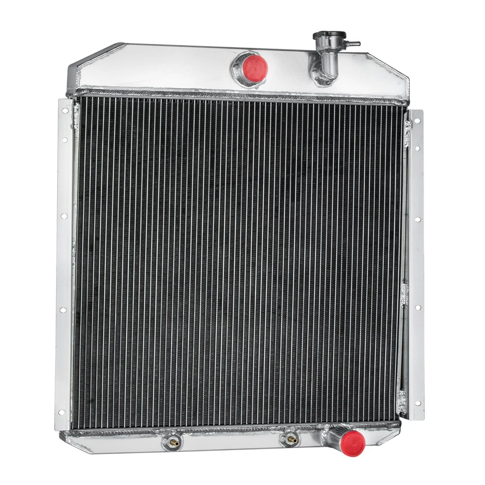 4 Rows Aluminum Radiator fit 1955-1959 GMC Truck 4.4L 5.2L 5.3L 5.7L 6.1L Foto 2 de 4