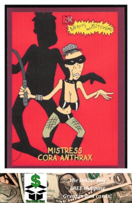 Beavis and Butt-Head 1994 トレーディングカード 1994 Ultra Beavis and Butt-Head #6901 Mistress Cora Anthrax - | eBay