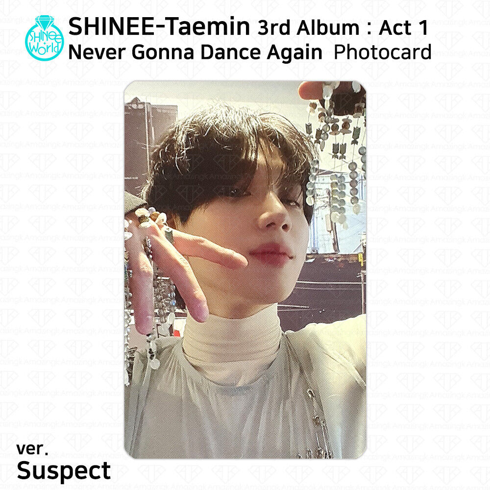 SHINee Taemin 3nd Album Act 1 Never Gonna Dance Again SHINee Taemin 3nd Album Act 1 Never Gonna Dance Again