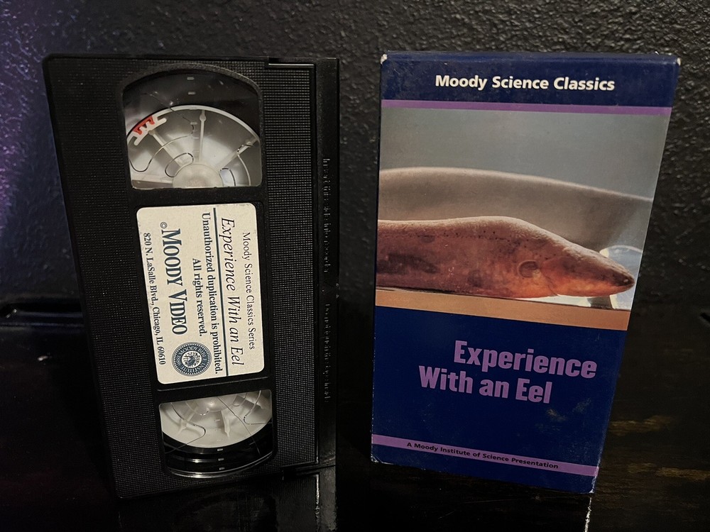 Experience With An Eel VHS Moody Science Classics Experiment