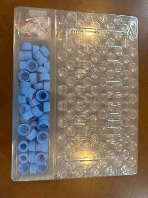 Dionex 055058 Autosampler Vial Kit, Polystyrene 10 mL w/ caps and