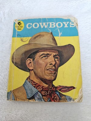 1963 Quiz Me - Junior Golden Guides #5510 ''Cowboys''