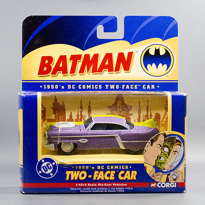 Corgi Classics DC Comics Batman 1950 Two Face Car MIB