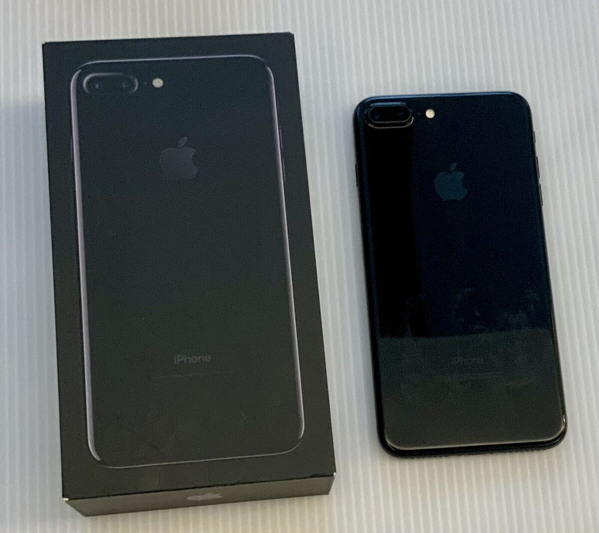 Apple Iphone 7 Plus 256 GB Unlocked T-mobile Jet Black W/Box Apple Iphone 7 Plus 256 GB Unlocked T-mobile Jet Black W/Box
