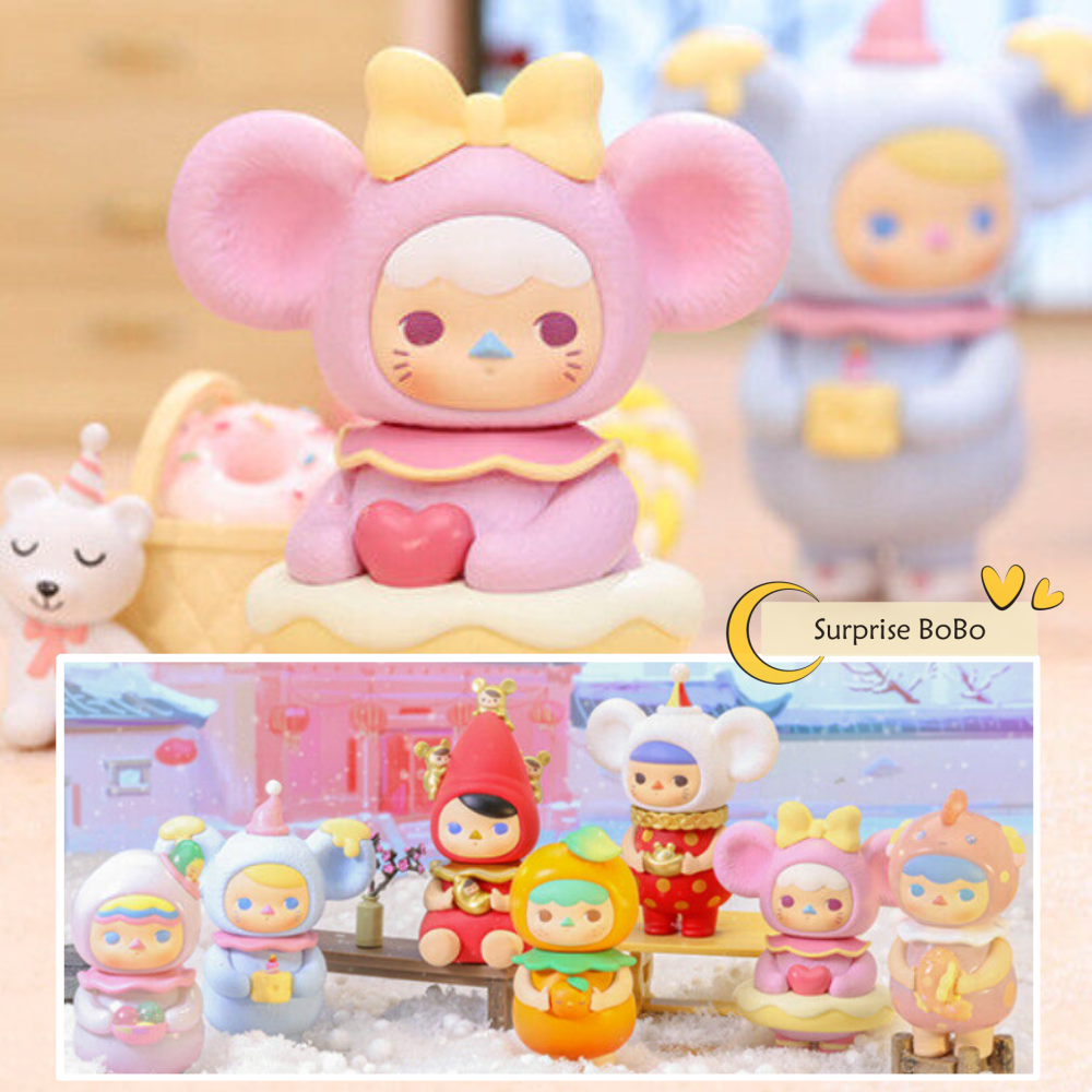 POP MART Pucky New Year Mouse Babies Series Blind Box Confirmed  