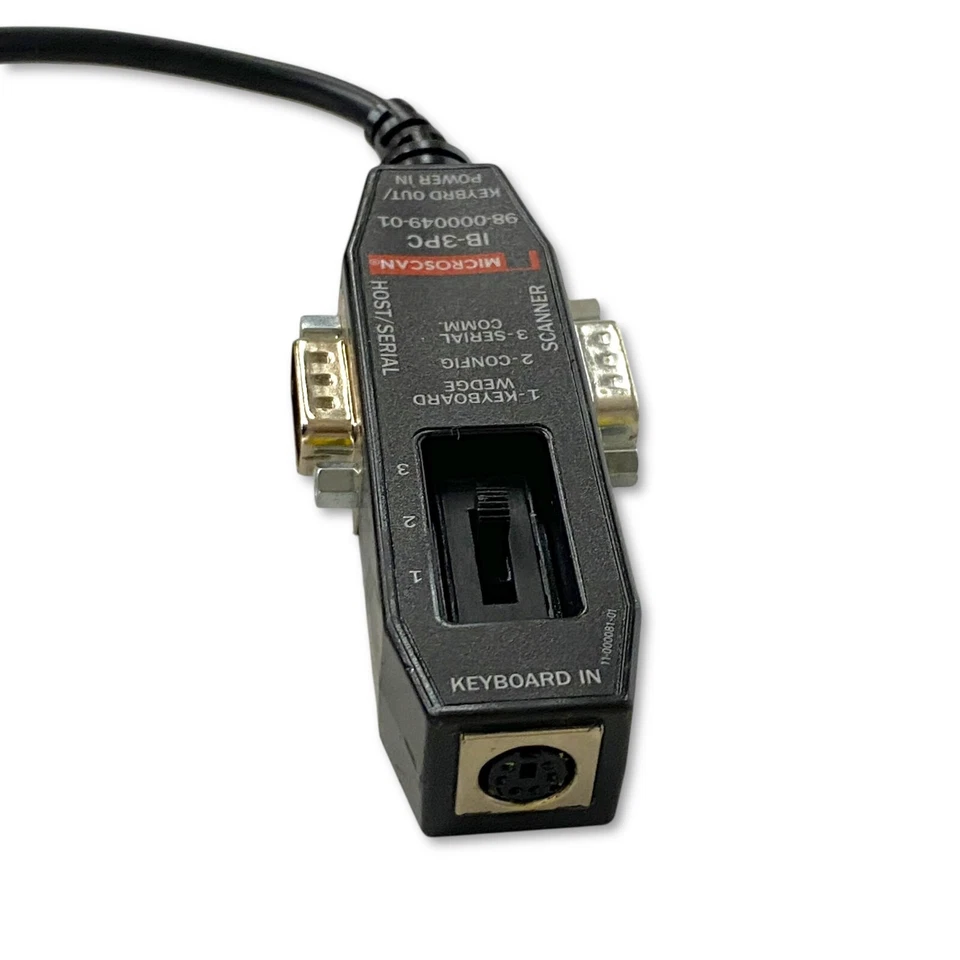 Microscan IB-3PC Scanner Interface Box FIS-0001-0109G 98-000049-01 Made in USA - Image 2 of 4