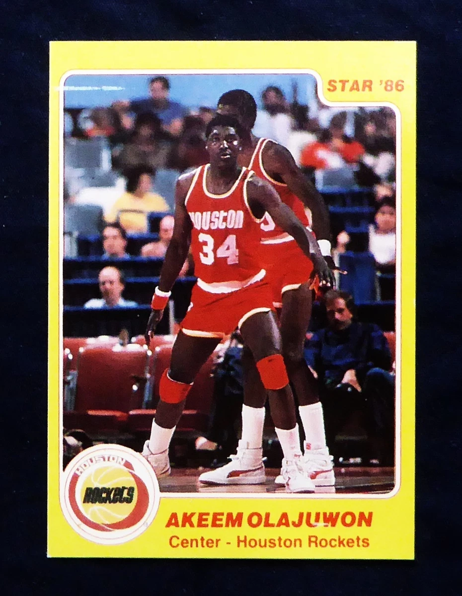 1985-86 Star - Hakeem Olajuwon #18 for sale | eBay