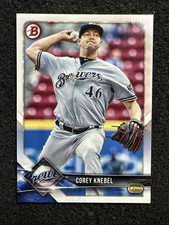 COREY KNEBEL #15 2018 Bowman Baseball QTY Milwaukee Brewers