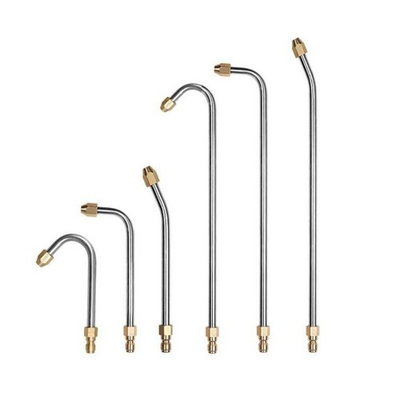 #ad #ad 30° 90° U Shape Spray Wand Rod Kit Pressure Washer Lance Extension Tools 5000PSI $18.25