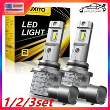 AUXITO 9006 Headlight LED Kit Low High Beam HB4 Kits 6500K 720W White 1/2set