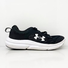 Under Armour Boys Assert 10 AC 3026182-001 Black Running Shoes Sneakers Size 6Y