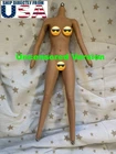 Uncensored 1/6 PHICEN Female Seamless Body Medium Bust Suntan TBLeague USA