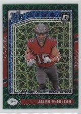 2024 Panini Donruss Optic Rated Rookie Green Velocity Prizm Jalen McMillan 1k9t