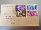 GB STAMPS RARE FIRST DAY COVER 1948 OLYMPIC GAMES LONDON WEMBLEY SLOGAN