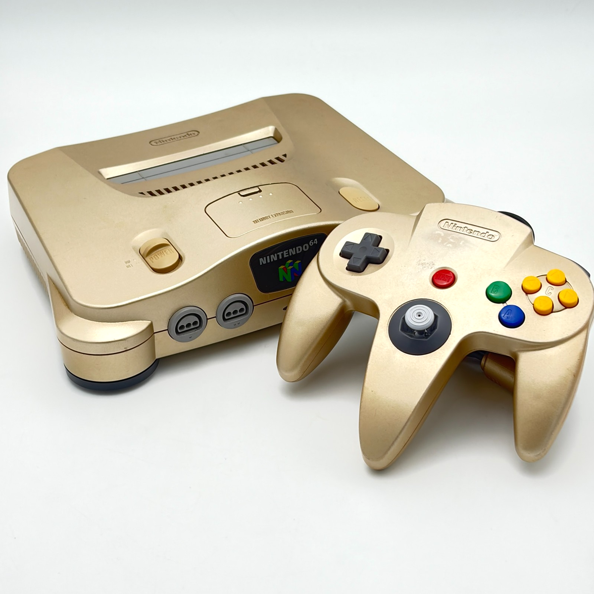 NINTENDO 64 ゴールド　3色AVゲーブルなし　ニンテンドー64 N64 Console Gold Toys R Us Nintendo 64 Region Locked Japanese | eBay