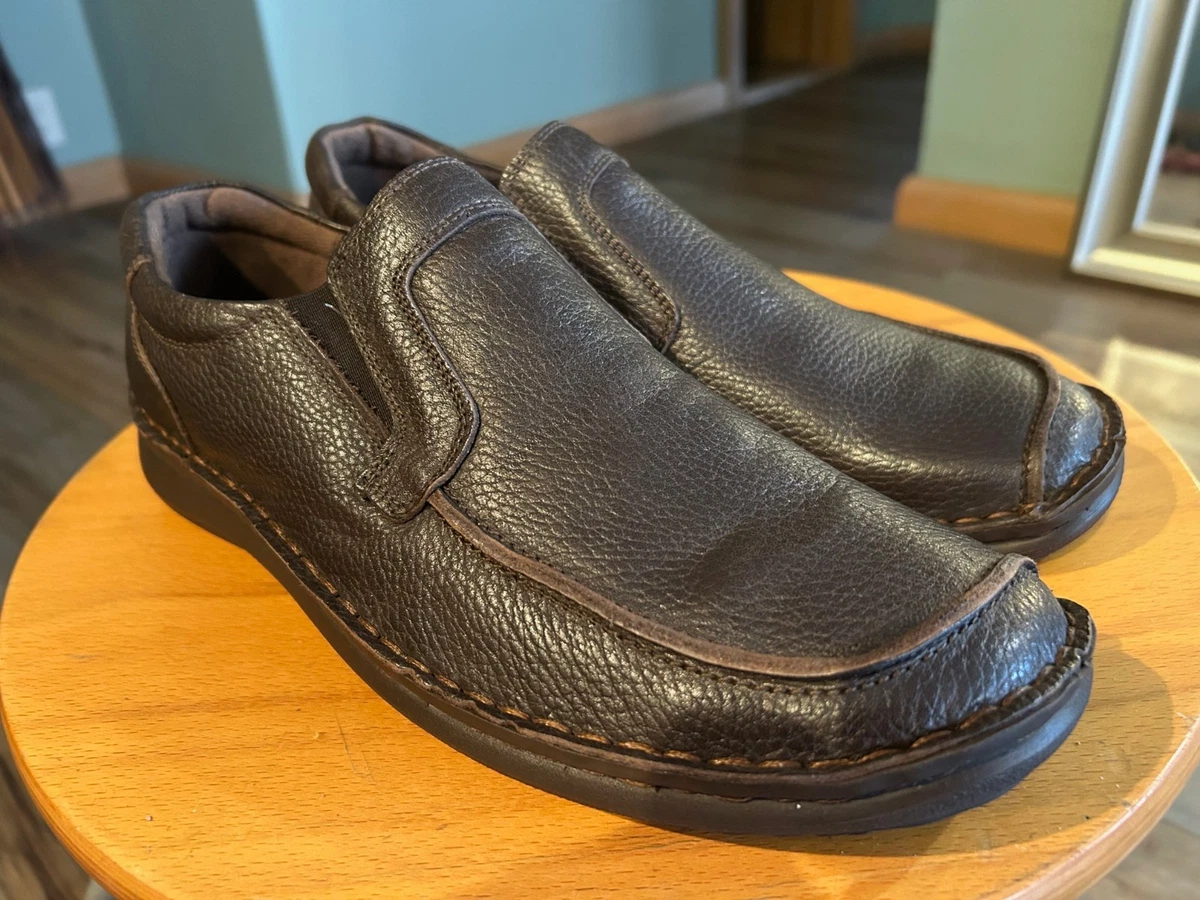 Spring Step Men\'s Dark Brown Slip-On Loafers Amazon.com | Clarks Collection Men main image 2