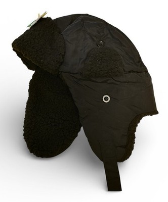 GAP Kids boys Trapper Hat L/XL, BLACK NWT C3