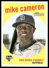 2008 Topps Heritage #174b Mike Cameron San Diego Padres NM+