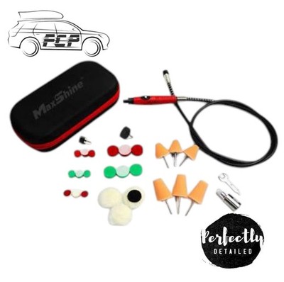 MAXSHINE MINI POLIERSYSTEM SET, KOMPLIZIERTE BEREICHE, SPIEGEL, RÄDER, STOßSTANGE