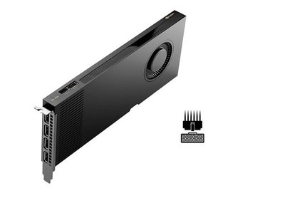 20GB PNY RTX 4000 Ada Quadro 4x DP PCI-E 4.0 x16 Card VCNRTX4000ADA-PB