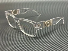 VERSACE VE3368U 148 Crystal Silver Men's 55 mm Eyeglasses