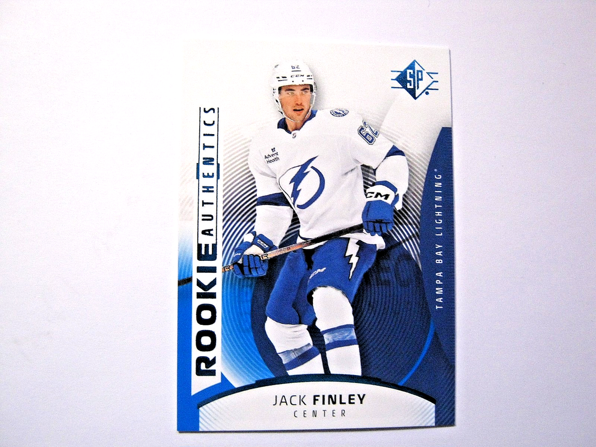Jack Finley 2025-26 Upper Deck SP Blue Rookie Authentic Card #139