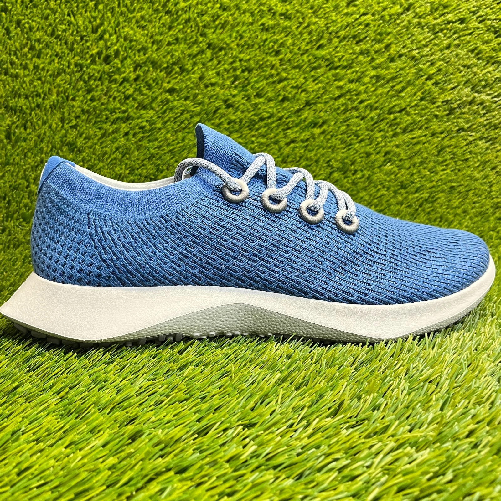 Allbirds Tree Dasher 2 Mens Size 13.5 Blue Gray Athletic Running Shoes Sneakers