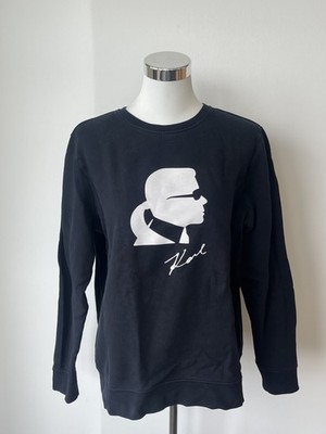 Karl Lagerfeld Ikonik Sweatshirt XXL   Schwarz, sehr guter Zustand