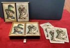 NOS CONGRESS SPAIN  DBL PK VICTORIAN MR MRS KITTY CATS 1 SEALED PLAYING CARDS