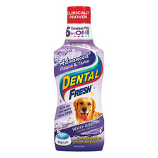 Dental Fresh Advanced Plaque and Tartar Water Additive, 8Oz   Dog Teeth Cleaning