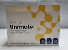 Unicity Unimate Lemon Flavor Supplement   Pack of 30   New   Free Shipping
