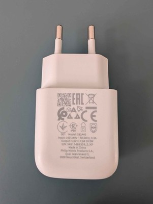Netzteil 10W USB-C Anschluss Ladegerät Philip Morris