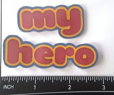 3D My Hero Title 2 Pieces CUSTOMER APPRECIATION Embellishment 343