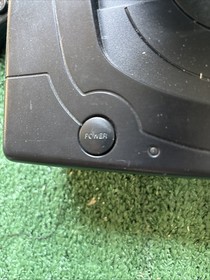 Sega Saturn Console Black  With Controller Untested No Cords