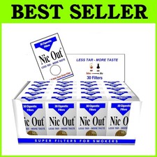 Nic Out: Reusable Cigarette Filters - 90 Tar Removal