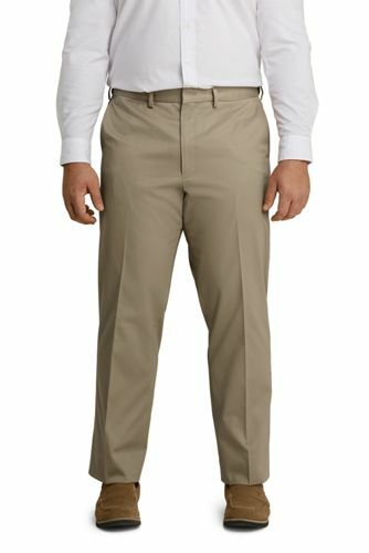 No Iron Twill Dress Pants Black 50X32 