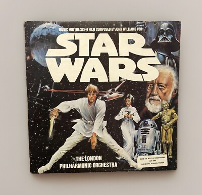 STAR WARS London Philharmonic Orchestra SpaceOdyssey DMT2001 JohnWilliams LP 12''