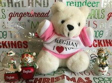 Ganz Personalized Christmas Tree Ornaments 1990 Snowman/ Bell Snowman/Snow Globe