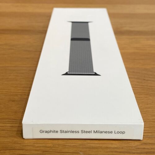 Apple Watch Modern Buckle Strap 41mm 40mm 38mm Graphite Grey Stainless Original - Picture 4 of 7