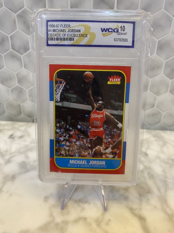 1997-98 Collector's Choice Crash the Game Prizes Michael Jordan #R30 PSA 8  HOF