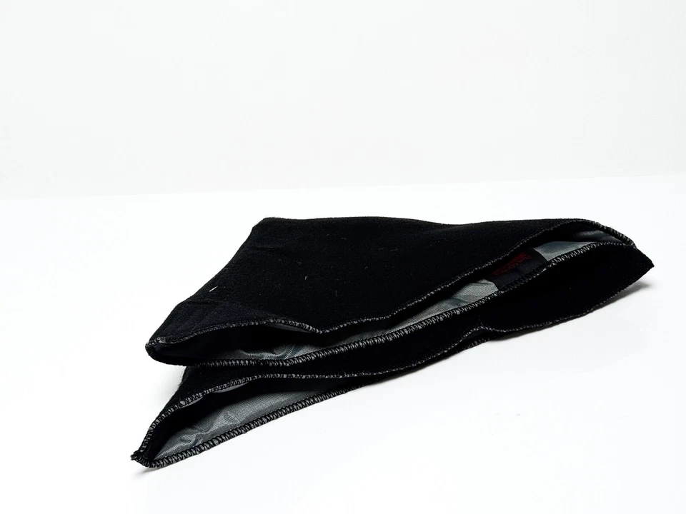 Domke Protective Gear Wrap 14x14” – Acolchado de lente de cámara de microfibra negra Foto 3 de 4