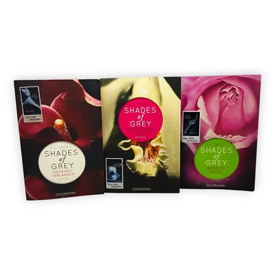 SHADES OF GREY E L James Trilogie Taschenbuch 1 2 3 Liebe Verlangen Lust Buch