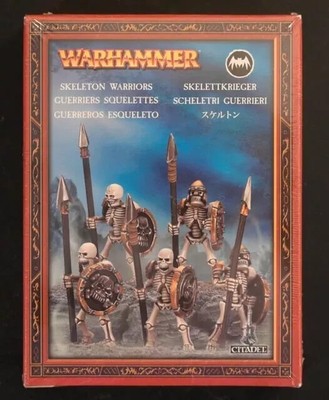 5x Skeleton Warriors Regiment 1998 Deathrattle Vampire Counts The Old World NoS