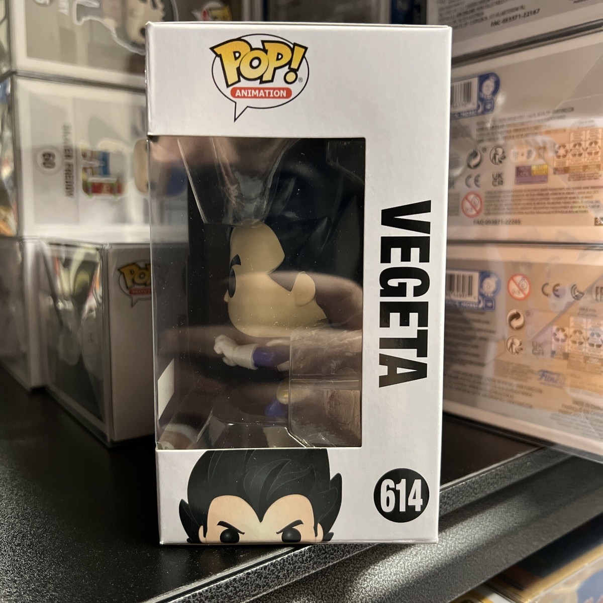 FUNKO POP ! 614 VEGETA METALLIC BOX LUNCH EXCLUSIVE DRAGON BALL Z
