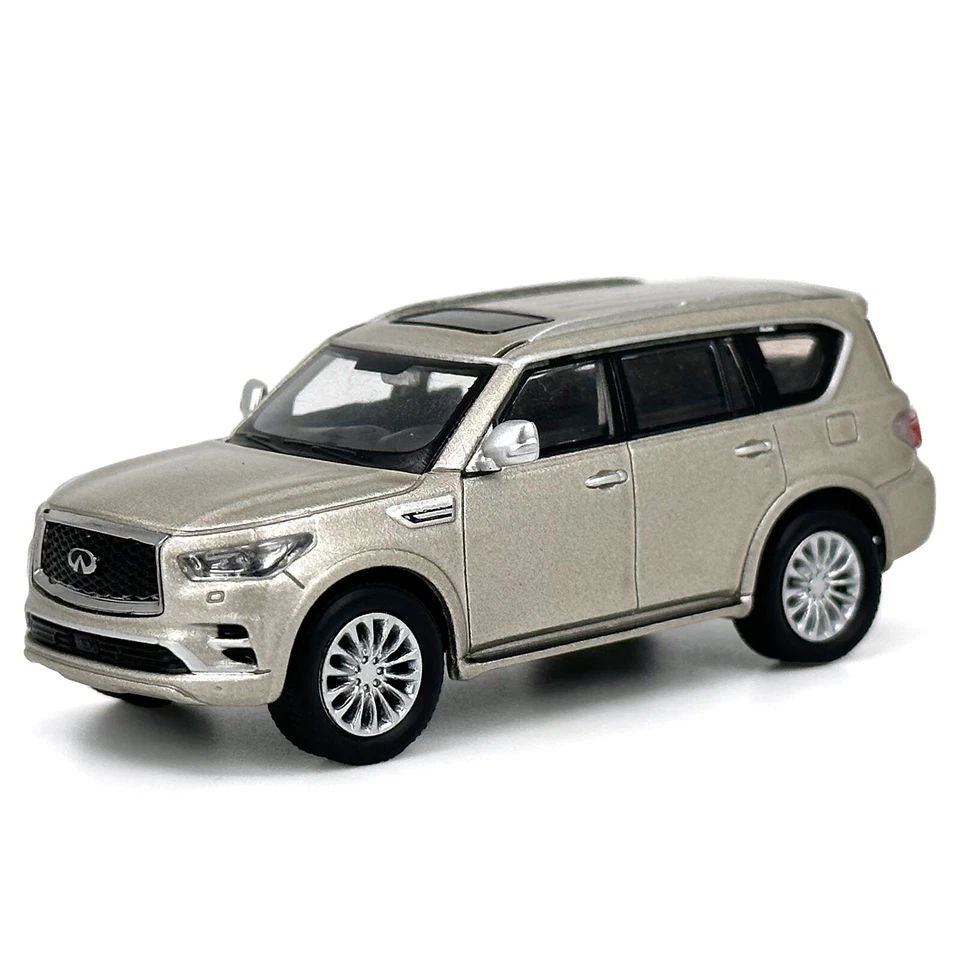 Coche modelo diecast Paudi Nissan Infiniti Series escala 1/64 QX80 Patrol QX70 Q50 Foto 2 de 4