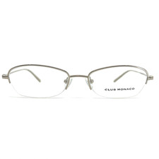 Club Monaco CM7002 106 Eyeglasses Frames Silver Round Full Rim 50-17-135