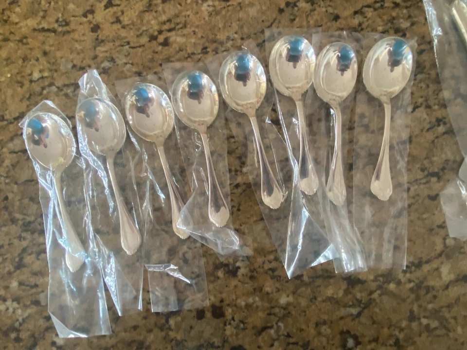 1 PAUL REVERE - TOALLA PLATA ESTERLINA CREMA CUCHARA SOPA OFERTA EN 1 CADA 8 AV. Foto 3 de 3