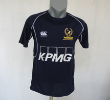 Canterbury CCC Mens Activewear Jersey UCLU Mens Hockey Navy Blue Shirt Size S